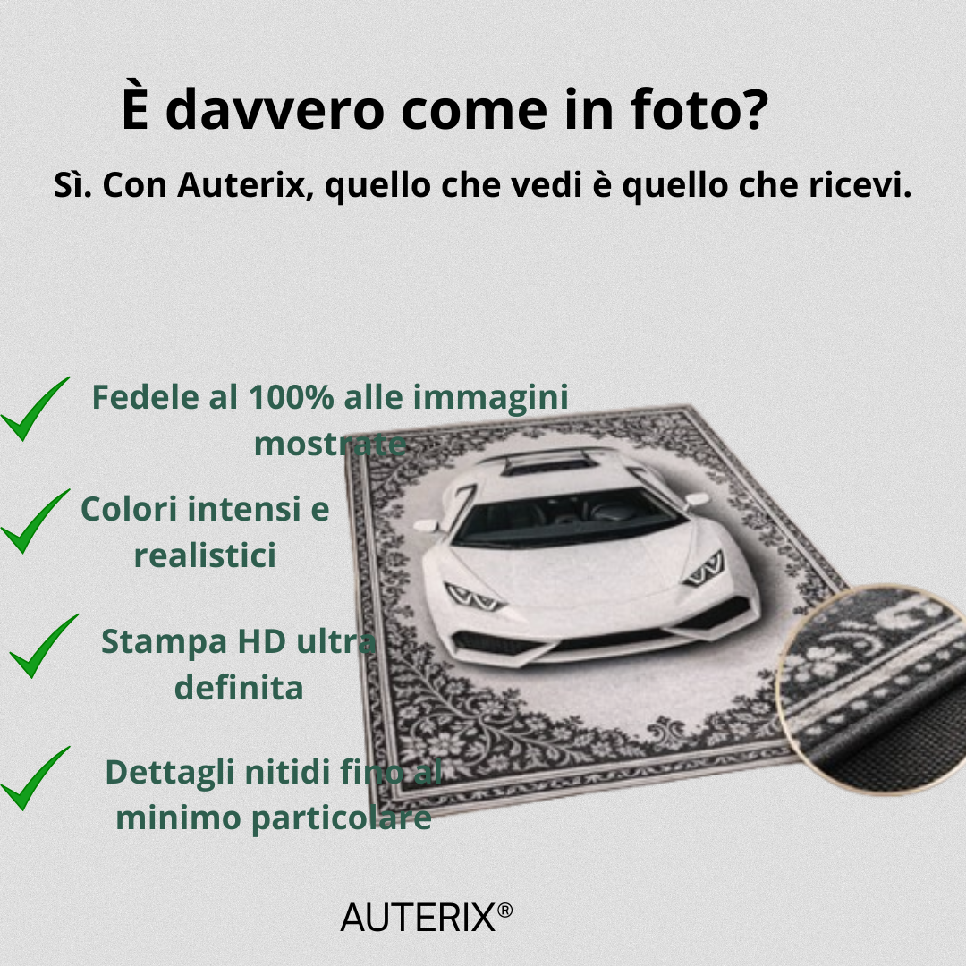 Auterix Tappeto Design Sportivo